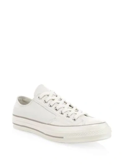 Shop Converse Luxe Leather Chuck 70 Low-top Sneakers In White