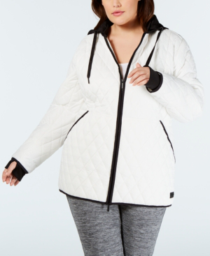 calvin klein performance jacket plus size