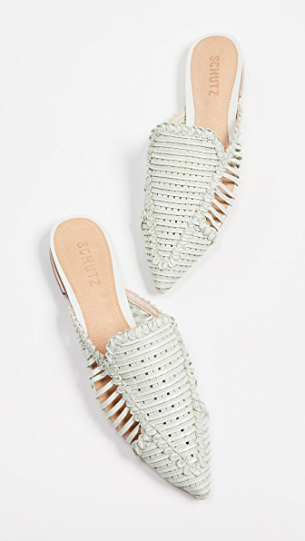 schutz marli point toe flats