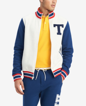 tommy hilfiger mens yellow jacket