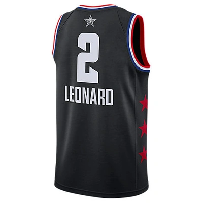 Men Toronto Raptors #2 Kawhi Leonard 2019 All-Star Game Finished Jersey -  Black - S