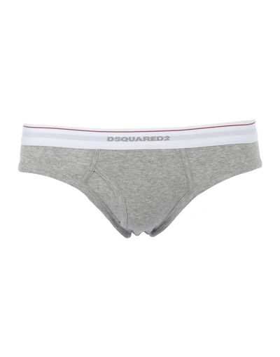 Shop Dsquared2 Brief In Grey