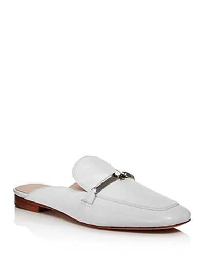 Shop Kate Spade New York Women's Laura Square Toe Mules In Optic White
