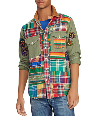 polo ralph lauren patchwork shirt