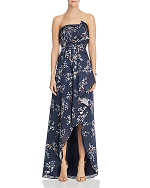 Draped Strapless Dress