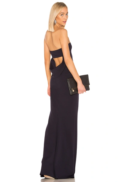 Shop Katie May Mary Kate Gown In Navy