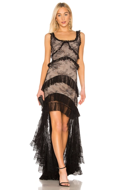 Shop Alexis Timotha Gown In Black Lace