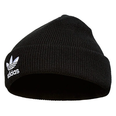Shop Adidas Originals Originals Trefoil Beanie Hat, Women's, Black