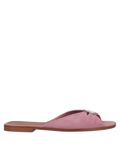 Shop Flattered Sandals In Pink