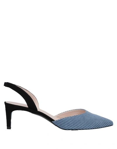 Shop Flattered Pump In Pastel Blue