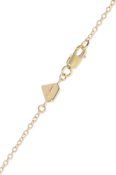 Shop Alison Lou 14-karat Gold, Diamond And Enamel Bracelet