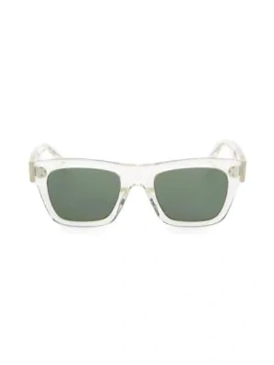 Shop Celine Crystal 51mm Crystal Square Sunglasses In White