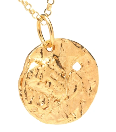 Shop Alighieri The Unspoken Trust 24kt Gold-plated Necklace