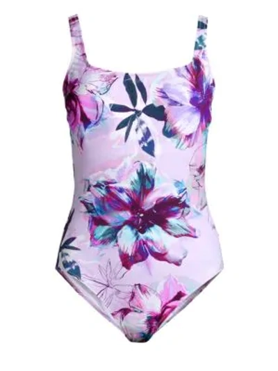 Shop Gottex Swim Primrose Floral One-piece Swimsuit In Multi