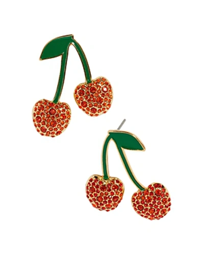 Shop Baublebar Cherry Drop Earrings In Red