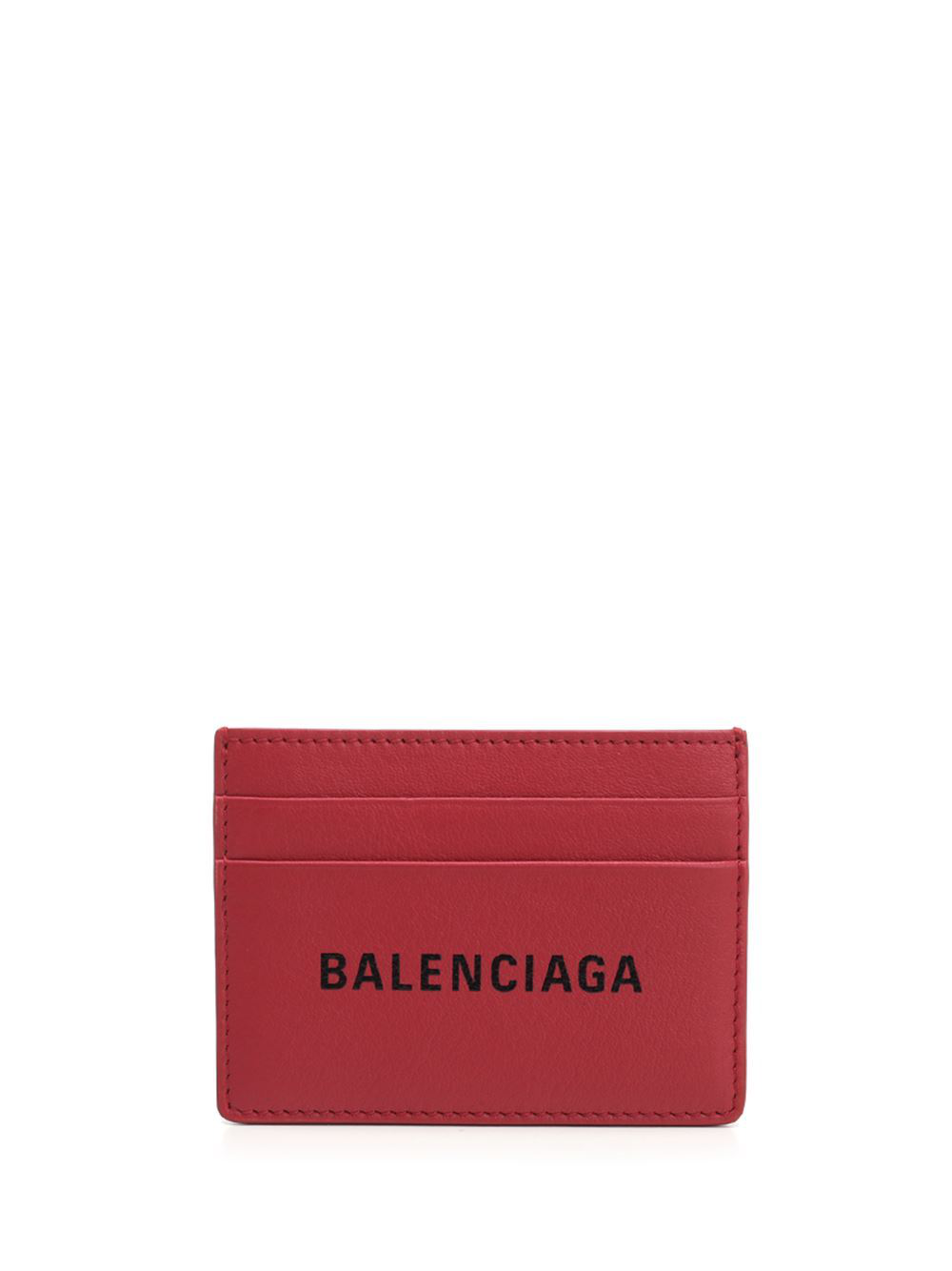 Balenciaga Everyday Multicard Cardholder In Red | ModeSens