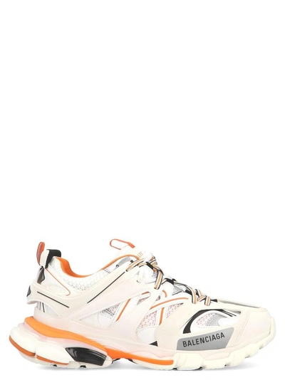 Shop Balenciaga Track Sneakers In White