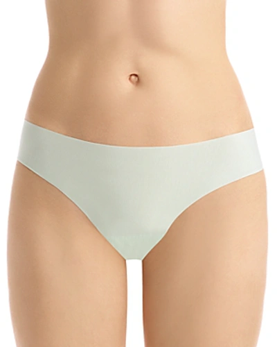 Shop Commando Butter Mid-rise Thong In Mint