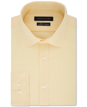 tommy hilfiger athletic fit dress shirt