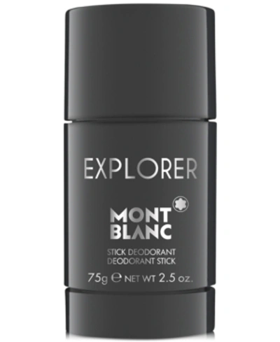 Shop Montblanc Men's Explorer Deodorant Stick, 2.5-oz.