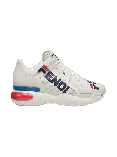 Shop Fendi Mania Platform Sneakers In Fk B.ice+caipir+b.berry