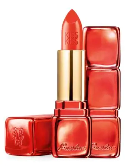 Shop Guerlain Women's Limited Edition Kisskiss Creamy Satin Finish Lipstick