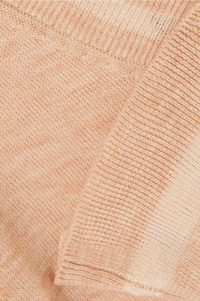 Shop Rag & Bone Kento Mélange Pima Cotton Sweater In Pink