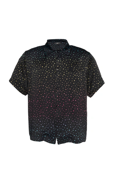 Shop Amiri Polka Dot Shirt In Multi