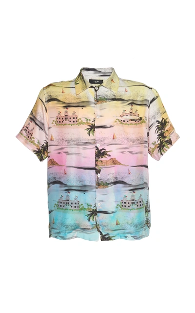 Shop Amiri Hawaiian Shirt In Print