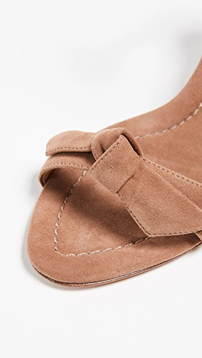 Shop Alexandre Birman Clarita Demi 75mm Wedge Sandals In Light Beige