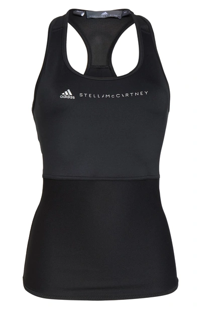 Shop Adidas By Stella Mccartney Performance Essentials Tank In Black