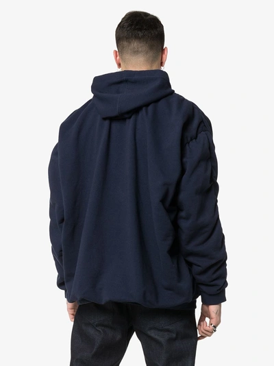 y/project Upside-Down Zip-Up Sweatshirt- y/project Upside-Down Zip-Up Sweatshirt-