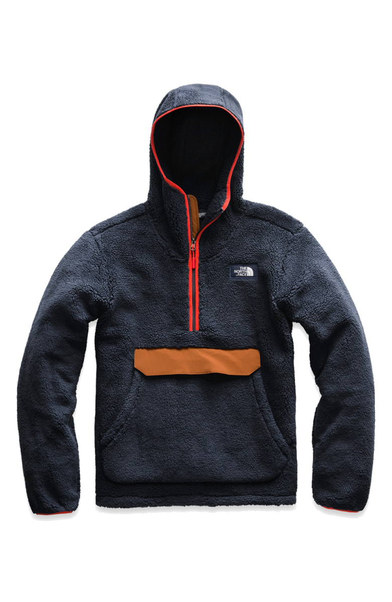 the north face campshire anorak fleece jacket