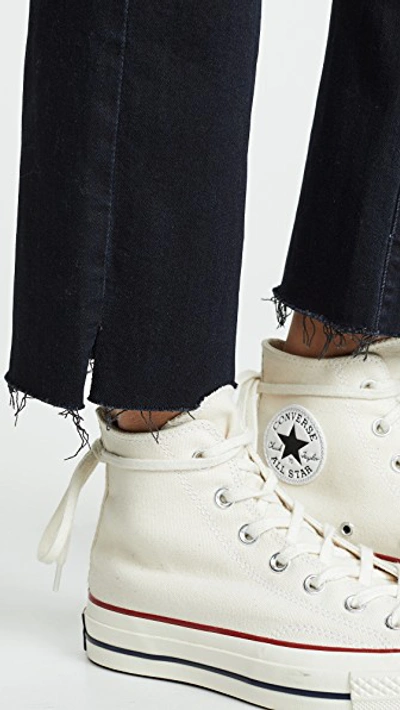 MOTHER THE RASCAL ANKLE SNIPPET JEANS 