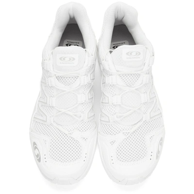 SALOMON 白色 AND 蓝色 XA-COMP ADV 运动鞋