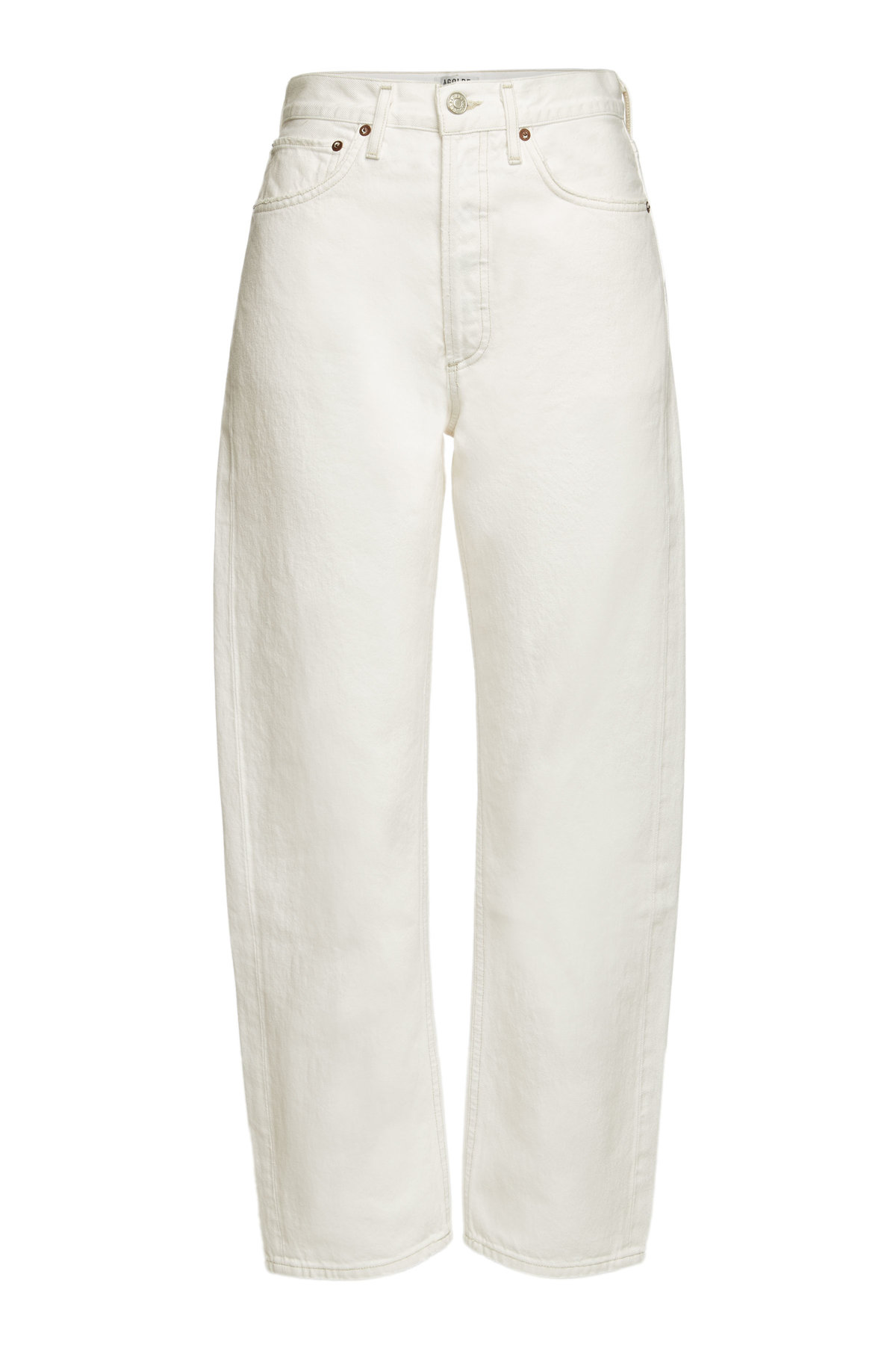 agolde white jeans