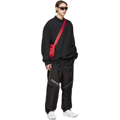 Shop Juunj Juun.j Black Thealteredtech Track Lounge Pants