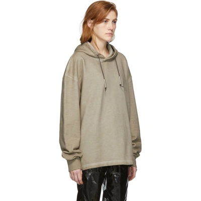 Shop A-cold-wall* Taupe Bracket Basic Hoodie In Sc15 3 Taup