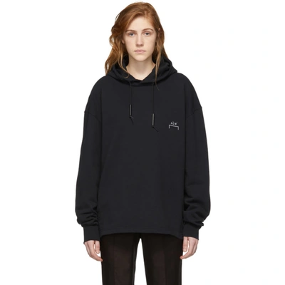 Shop A-cold-wall* Black Basic Bracket Hoodie In Sc1 1 Black