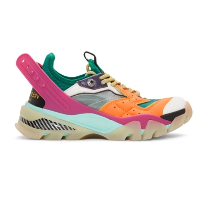 Shop Calvin Klein 205w39nyc Multicolor Carla 10 Sneakers