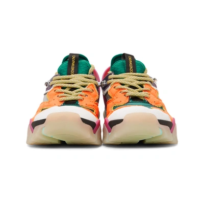 Shop Calvin Klein 205w39nyc Multicolor Carla 10 Sneakers