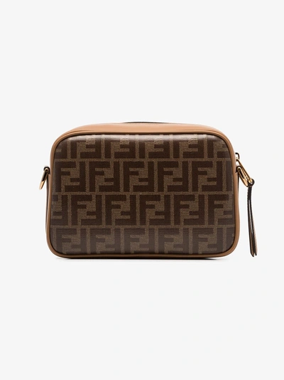 Shop Fendi 'camera Case' Schultertasche In Brown