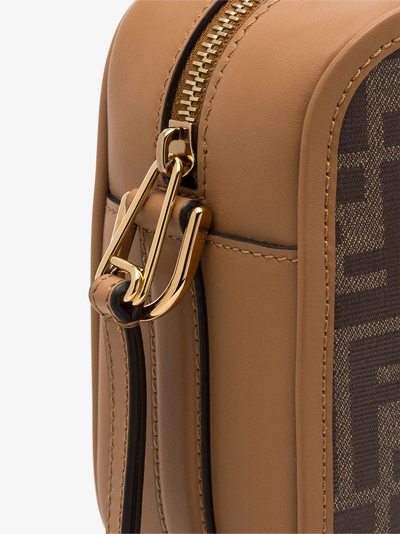 Shop Fendi 'camera Case' Schultertasche In Brown