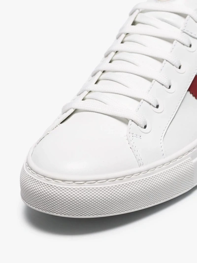 Shop Moncler 'leni' Sneakers In Weiss