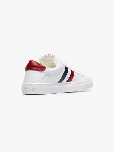 Shop Moncler 'leni' Sneakers In Weiss