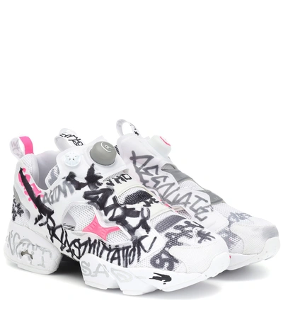 Vetements x reebok instapump fury cheap trainers