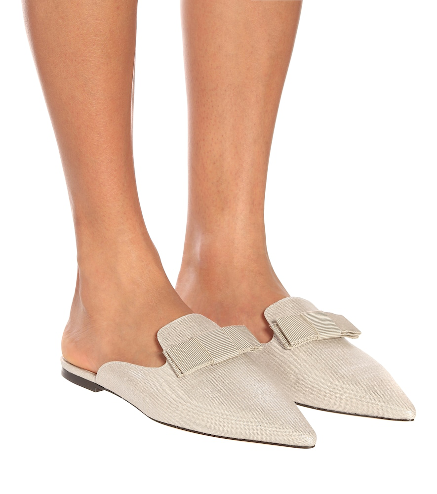jimmy choo flat mules