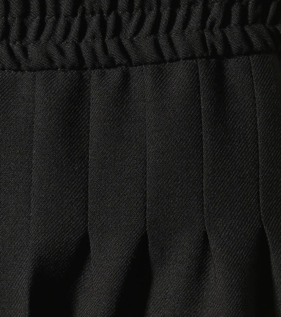 Shop Haider Ackermann Wool Wide-leg Pants In Black