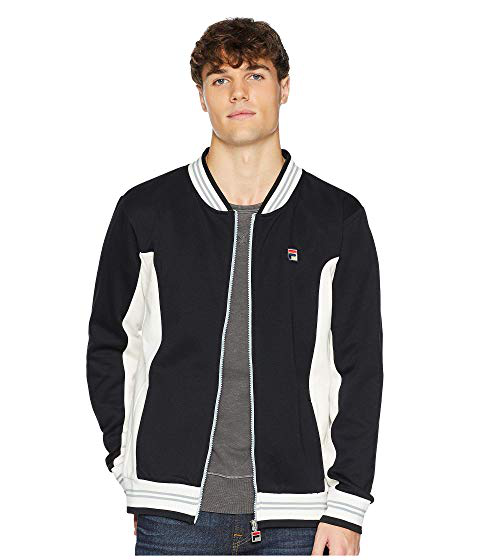 Fila Settanta Jacket, Black/white | ModeSens