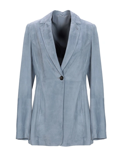 Shop Brunello Cucinelli Suit Jackets In Grey